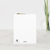 Personalized Graduation Party Photo Invitation  Feiertagskarte (Rückseite)