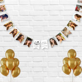 Personalized Graduation Party Photo Wimpelkette