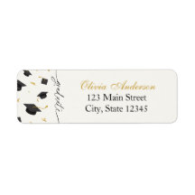 Personalized Graduation Party Return Address