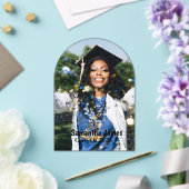 Personalized Graduation Photo and Name Acryleinladungen (Insitu (Hochzeit))