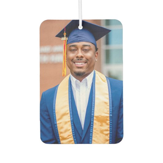 Personalized Graduation Photo Keepsake Memory Gift Autolufterfrischer (Vorderseite)