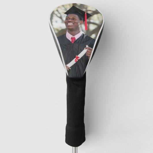 Personalized Graduation Photo Keepsake Memory Gift Golf Headcover (Vorderseite)