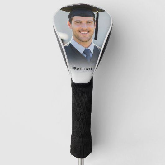 Personalized Graduation Photo Keepsake Memory Gift Golf Headcover (Vorderseite)