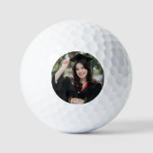 Personalized Graduation Photo Keepsake Memory Gift Golfball (Vorderseite)