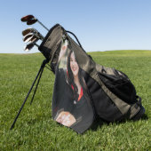 Personalized Graduation Photo Keepsake Memory Gift Golfhandtuch (Gras)