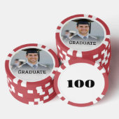 Personalized Graduation Photo Keepsake Memory Gift Pokerchips (Stapel)