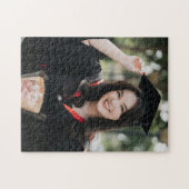 Personalized Graduation Photo Keepsake Memory Gift Puzzle (Horizontal)