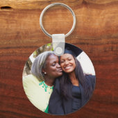 Personalized Graduation Photo Keepsake Memory Gift Schlüsselanhänger (Vorderseite)