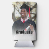 Personalized Graduation Photo Keepsake Memory Gift Selters Dosenkühler (Rückseite)