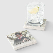 Personalized Graduation Photo Keepsake Memory Gift Steinuntersetzer (Seitenansicht)