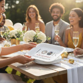 Personalized Graduation Photo Memory Paper Plates Pappteller