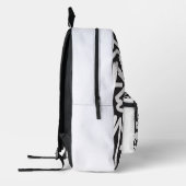 Personalized Graffiti Name Pattern — Custom Urban Bedruckter Rucksack (Links)