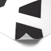 Personalized Graffiti Name Pattern — Custom Urban Poster (Ecke)