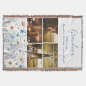 Personalized Grandkids Collage Decke (Vorderseite)