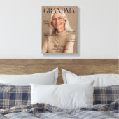 Personalized Grandma Canvas Photo Gift | Luxury  Leinwanddruck (Insitu (Schlafzimmer))