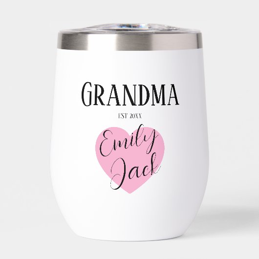 Personalized Grandma Customs script Name (Vorderseite)