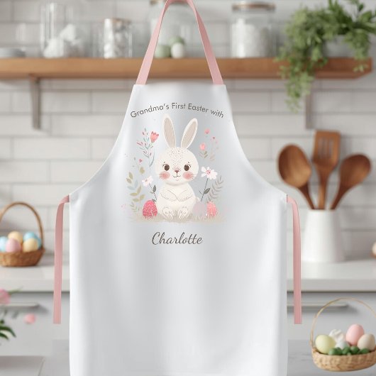 Personalized Grandma Easter Apron – First Easter Schürze