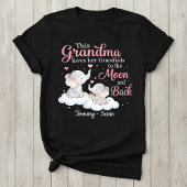 Personalized Grandma Elephant T-Shirt