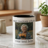 Personalized Grandma Mug Custom Photo Gift Tasse