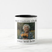 Personalized Grandma Mug Custom Photo Gift Tasse (Zentrum)