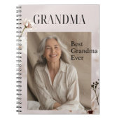 Personalized Grandma Notebook | Best Grandma Ever  Notizblock (Vorderseite)