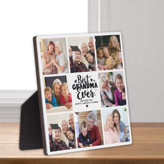 Personalized Grandma Photo | Best Grandma Ever Fotoplatte
