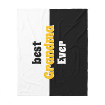personalized grandma retro Fleece Blanket