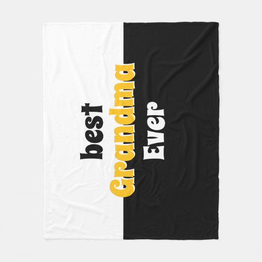 personalized grandma retro Fleece Blanket (Vorderseite)