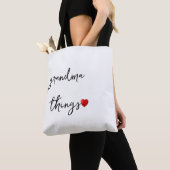 Personalized Grandma Things Bag – Unique Gift for Tasche (Von Nahem)