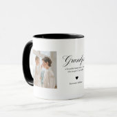 Personalized Grandpa Photo  Tasse (Vorderseite Links)