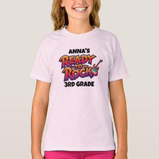 Personalized Graphic Kid T-shirt - Back To School
