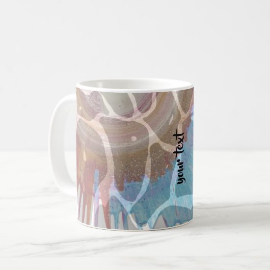Personalized Graphic Spin Art & Giraffe Kaffeetasse (Vorderseite Links)