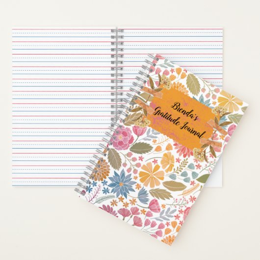 Personalized Gratitude Journal Notizblock (Innen)