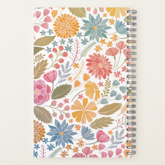 Personalized Gratitude Journal Notizblock (Rückseite)