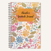Personalized Gratitude Journal Notizblock (Vorderseite)