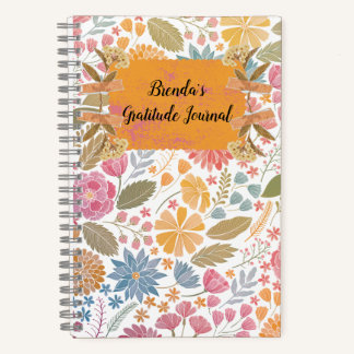 Personalized Gratitude Journal Notizblock