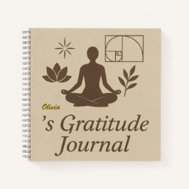 Personalized Gratitude Journal Notizblock