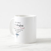 Personalized Great Andrologist Quote Kaffeetasse (Vorderseite Links)