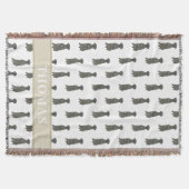 Personalized Great Dane Decke (Vorderseite)