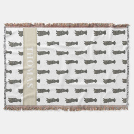 Personalized Great Dane Decke