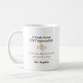 Personalized Great ENT Specialist  Kaffeetasse