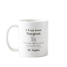 Personalized Great Surgeon Appreciation Gift