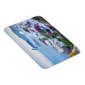 Personalized/ Greece Please/ Santorini Magnet (Rechte Seite)