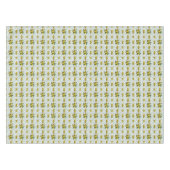 Personalized Greek Tiled Olives Tischdecke (Vorderseite (Horizontal))