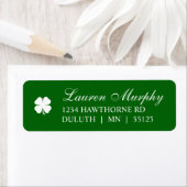 Personalized Green Four Leaf Clover Irish  (Insitu)