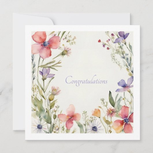 Personalized greeting card  dankeskarte (Vorderseite)