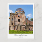 Personalized, Greetings from Hiroshima, Japan Postkarte (Vorderseite)