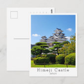Personalized, Greetings Himeji Castle, Japan Postkarte (Vorne/Hinten)