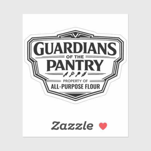Personalized Guardians Custom-Cut Vinyl Sticker (Blatt)