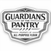 Personalized Guardians Custom-Cut Vinyl Sticker (Vorderseite)